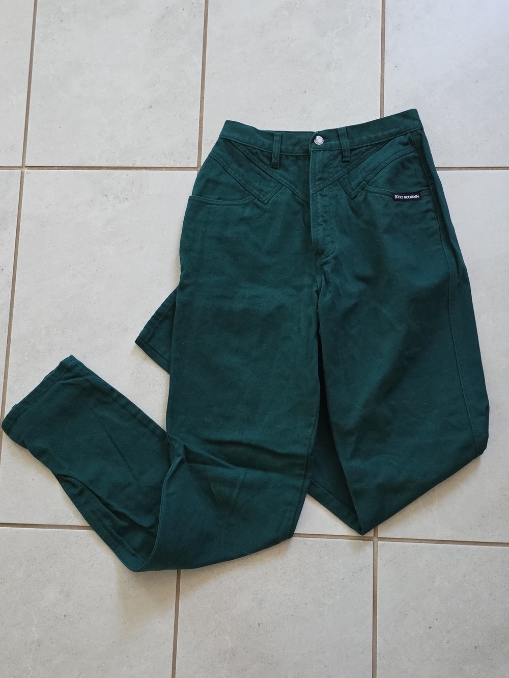 Vintage Rocky Mountain Jeans (Rockies) Green